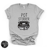Pot Stirrer Tee | Funny Witchy Graphic T-Shirt