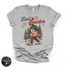 Bigfoot Lost in America Tee | Funny Sasquatch Road Trip Graphic T-Shirt