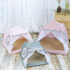 Comfy Calming Pet Tent Bed for Small Dogs and Cats