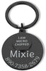 Anti-lost Engraved Pet Tag Collar Tag Pendant Keychain