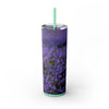 Skinny Tumbler with Straw – 20 oz Stainless Steel Cup