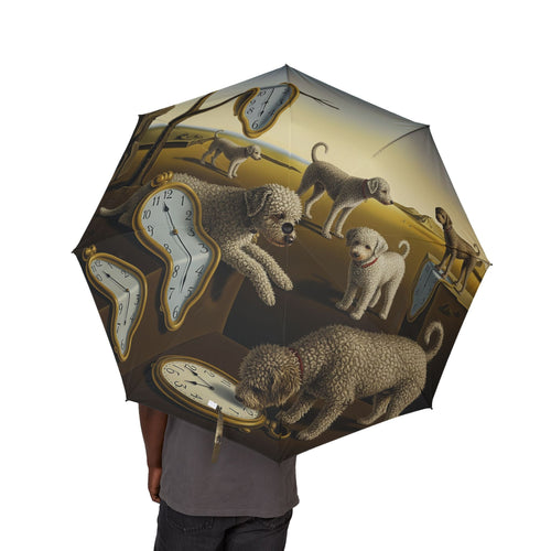 48 Semi-Automatic Umbrella – Windproof Large Travel Rain Umbrella