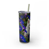 Skinny Tumbler with Straw – 20 oz Stainless Steel Cup
