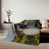 Sweatshirt Blanket – Plush Fleece Throw, 2 Size Options