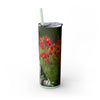Skinny Tumbler with Straw – 20 oz Stainless Steel Cup