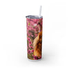 Skinny Tumbler with Straw – 20 oz Stainless Steel Cup