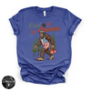 Bigfoot Lost in America Tee | Funny Sasquatch Road Trip Graphic T-Shirt