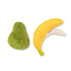 Avocado & Banana Plush Dog Toy Gift Set – with Squeaker & Crinkle Paper for Fun Play