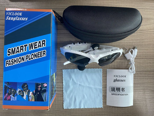 Black Music Stereo Bluetooth Glasses with Phone Wireless Earphones With Anti UV400 Polarizing Lens features