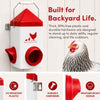 RentACoop Chick2Chicken 5lb 2-Port Feeder