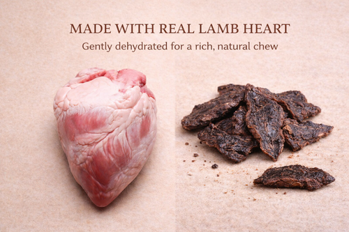 Lamb Heart for Dogs & Cats | Protein-Rich Treat | Whisker & Tail Co.