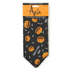 Aria Halloween Dog Bandana 19 Pumpkin & Bone Design Howl-O-Ween Pet Accessory