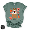 Spooky Season Girlie Ghost Tee | Cute Halloween Ghost Graphic T-Shirt