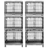 24-30 Black Metal Wire Dog Crate LS-2N01/LS-2.5N01