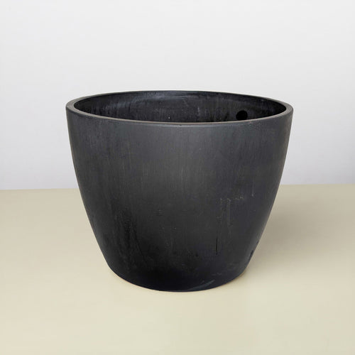 Black and TerraCotta Eco Pots