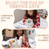 Mini Calico Cat Backpack – Plush Kitty Bag for Teens