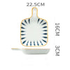 Ceramic Oven Baking Ideas With Handle Plate Net Red Baked Rice Plate Household