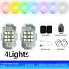 Waterproof Remote Control Motorcycle Flashing Lights UAV Outdoor Lighting Lamp