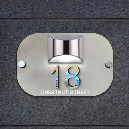 Personalized Acrylic Material House Number