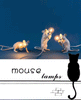 Creative Nordic Resin Mouse Table Lamp Desk LED Night Lights Small Mini Rat Desk Lamps