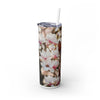 Skinny Tumbler with Straw – 20 oz Stainless Steel Cup