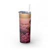 Skinny Tumbler with Straw – 20 oz Stainless Steel Cup