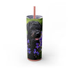 Skinny Tumbler with Straw – 20 oz Stainless Steel Cup