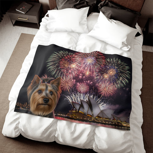 Australian Silky Terrier Blanket