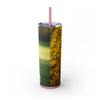 Skinny Tumbler with Straw – 20 oz Stainless Steel Cup