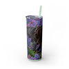 Skinny Tumbler with Straw – 20 oz Stainless Steel Cup