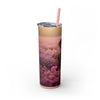 Skinny Tumbler with Straw – 20 oz Stainless Steel Cup