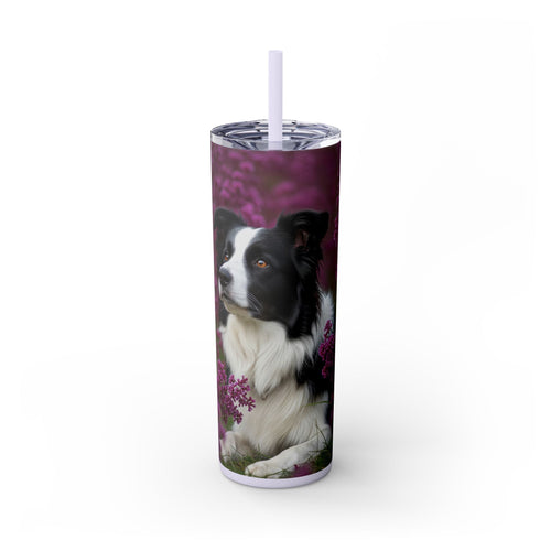 Skinny Tumbler with Straw – 20 oz Stainless Steel Cup