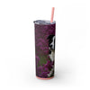 Skinny Tumbler with Straw – 20 oz Stainless Steel Cup