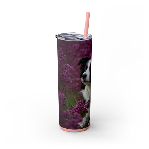 Skinny Tumbler with Straw – 20 oz Stainless Steel Cup