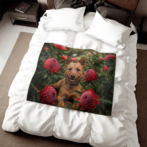 Sweatshirt Blanket – Plush Fleece Throw, 2 Size Options