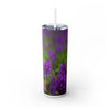 Skinny Tumbler with Straw – 20 oz Stainless Steel Cup