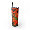 Skinny Tumbler with Straw – 20 oz Stainless Steel Cup