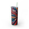Skinny Tumbler with Straw – 20 oz Stainless Steel Cup
