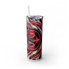 Skinny Tumbler with Straw – 20 oz Stainless Steel Cup