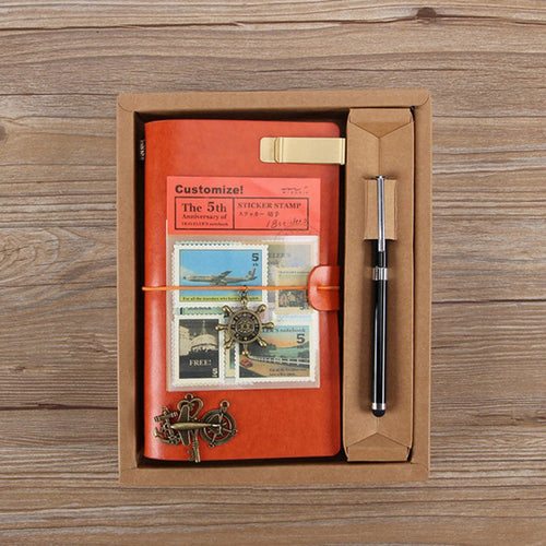 Loose Leaf Business Book Suit Gift Box Literary Notebook Creativity