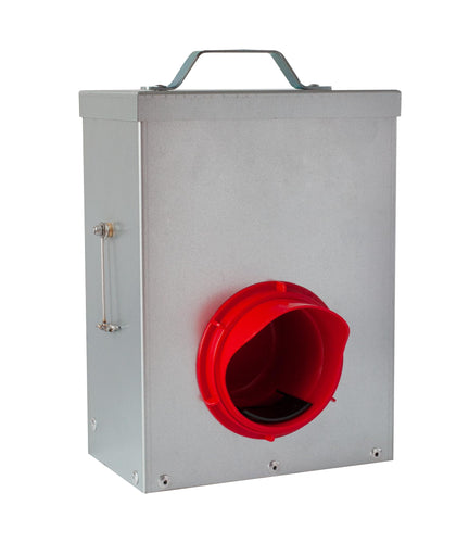 3 Pound Metal Chick2Chicken Medium Port Chicken Feeder
