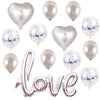 Large One-piece Love Confession Aluminum Film Balloon Valentine's Day