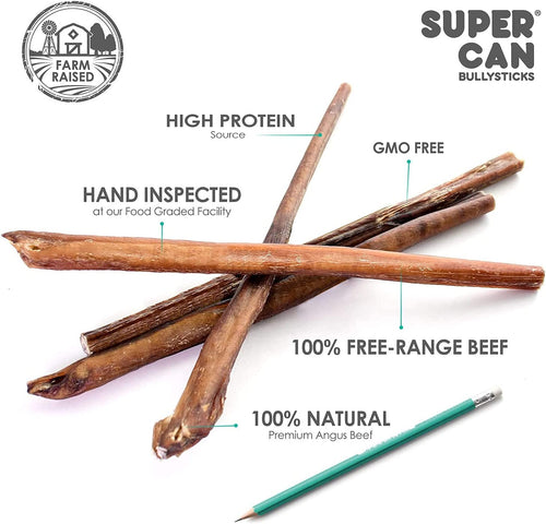 12 Standard Bully Sticks