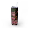 Skinny Tumbler with Straw – 20 oz Stainless Steel Cup