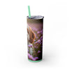 Skinny Tumbler with Straw – 20 oz Stainless Steel Cup