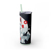 Skinny Tumbler with Straw – 20 oz Stainless Steel Cup