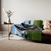 Sweatshirt Blanket – Plush Fleece Throw, 2 Size Options