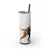 Skinny Tumbler with Straw – 20 oz Stainless Steel Cup