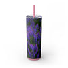 Skinny Tumbler with Straw – 20 oz Stainless Steel Cup