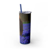 Skinny Tumbler with Straw – 20 oz Stainless Steel Cup